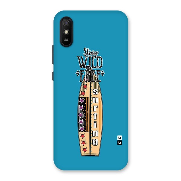 Stay Wild and Free Back Case for Redmi 9A