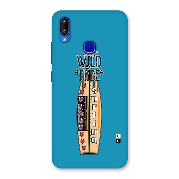 Stay Wild and Free Back Case for Vivo Y91