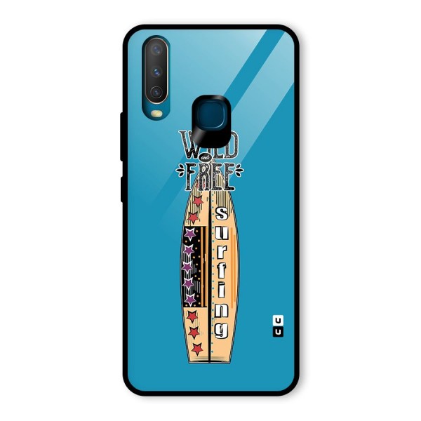 Stay Wild and Free Glass Back Case for Vivo Y17