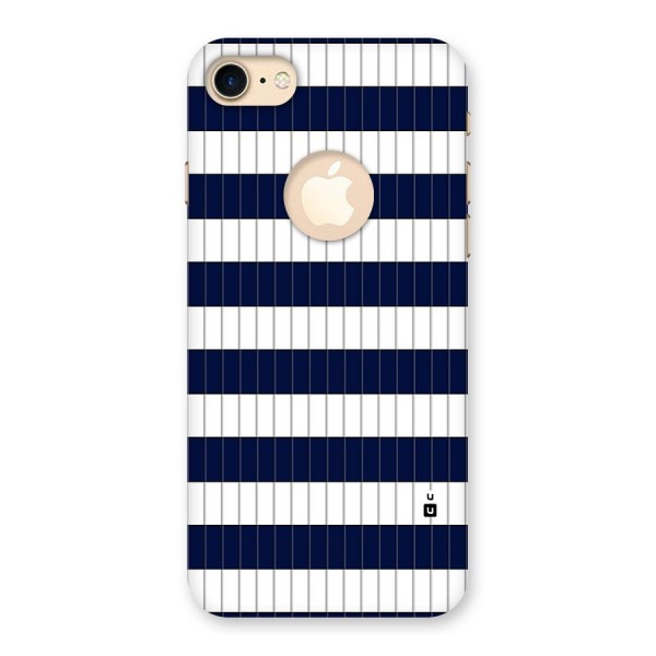 Step Stripes Back Case for iPhone 8 Logo Cut