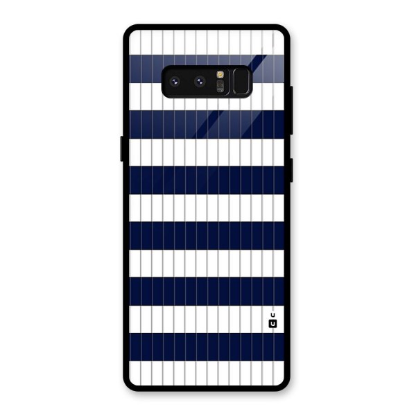 Step Stripes Glass Back Case for Galaxy Note 8