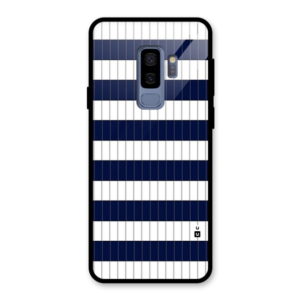 Step Stripes Glass Back Case for Galaxy S9 Plus