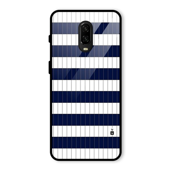 Step Stripes Glass Back Case for OnePlus 6T