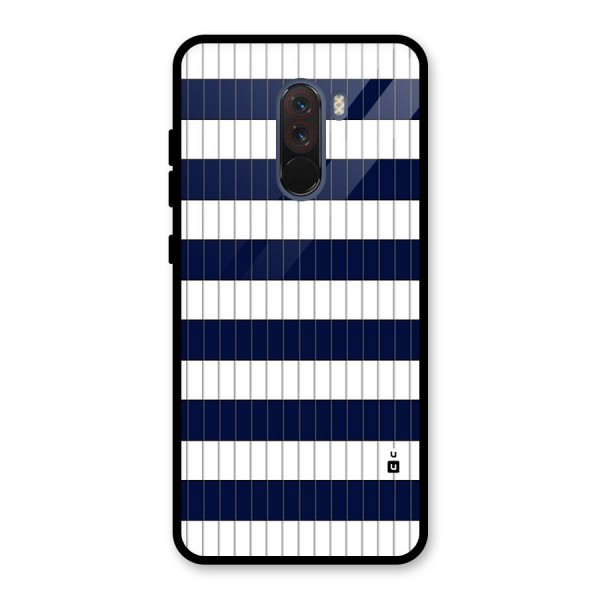 Step Stripes Glass Back Case for Poco F1