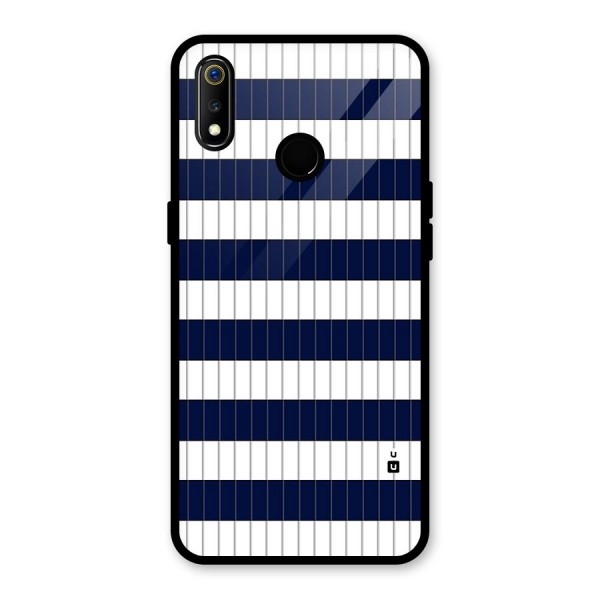 Step Stripes Glass Back Case for Realme 3