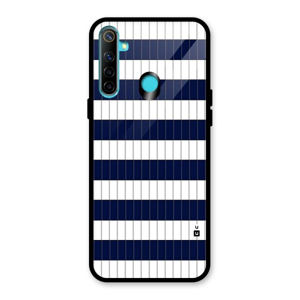 Step Stripes Glass Back Case for Realme 5