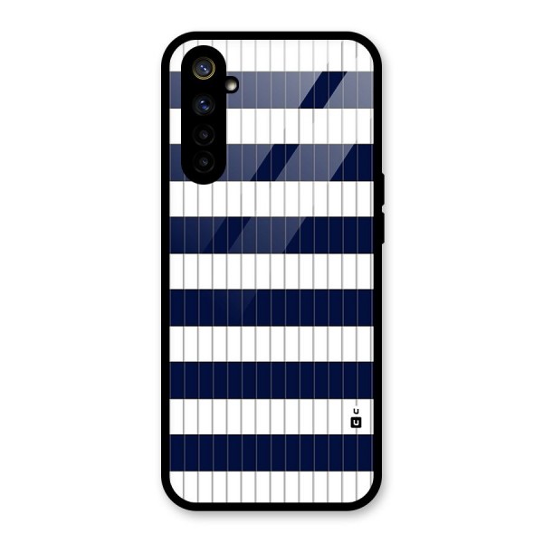 Step Stripes Glass Back Case for Realme 6