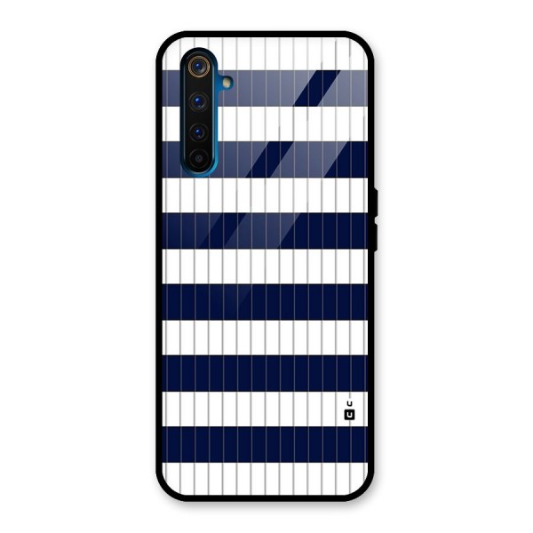 Step Stripes Glass Back Case for Realme 6 Pro