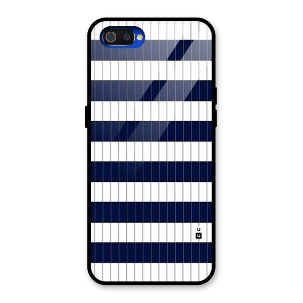 Step Stripes Glass Back Case for Realme C2