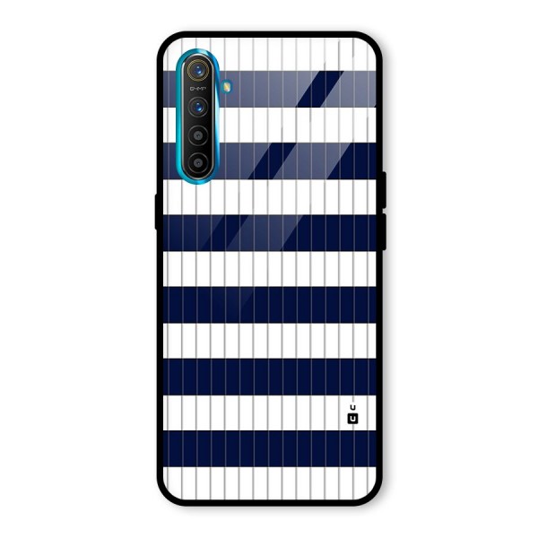 Step Stripes Glass Back Case for Realme X2