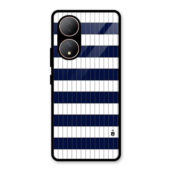 Step Stripes Glass Back Case for Vivo T2