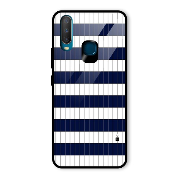 Step Stripes Glass Back Case for Vivo Y12