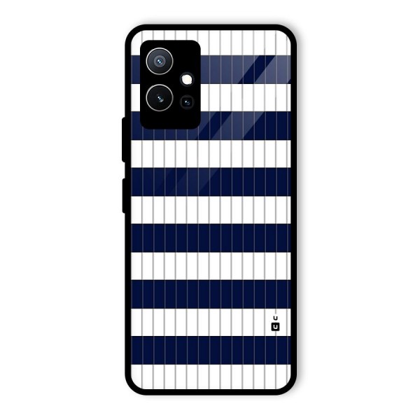 Step Stripes Glass Back Case for Vivo iQOO Z6