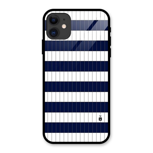 Step Stripes Glass Back Case for iPhone 11