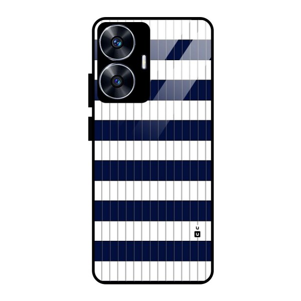 Step Stripes Glass Back Case for realme C55