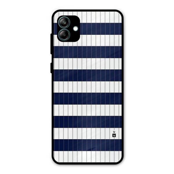 Step Stripes Metal Back Case for Galaxy A04