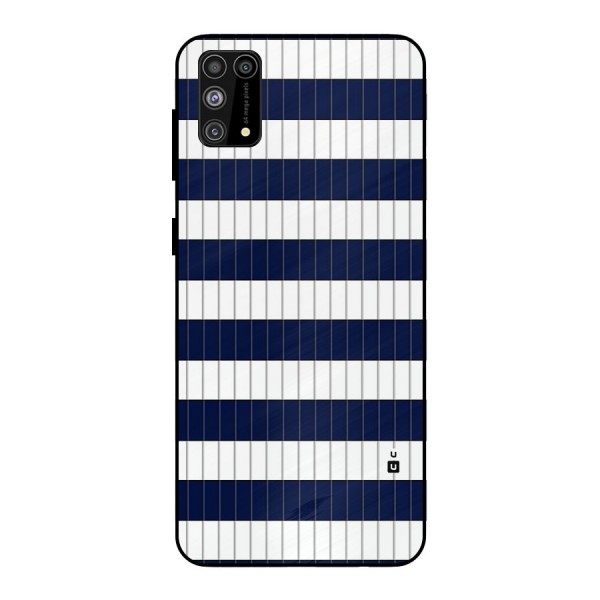 Step Stripes Metal Back Case for Galaxy F41