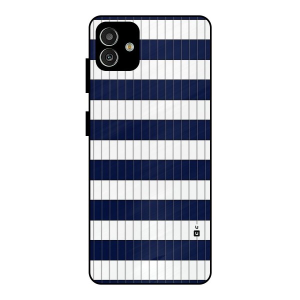 Step Stripes Metal Back Case for Galaxy M13 5G