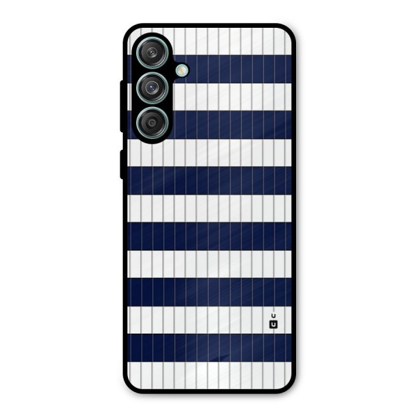 Step Stripes Metal Back Case for Galaxy M55 5G