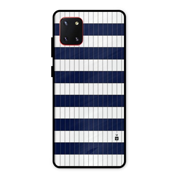 Step Stripes Metal Back Case for Galaxy Note 10 Lite