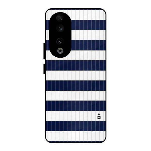 Step Stripes Metal Back Case for Honor 90