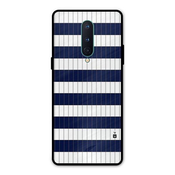 Step Stripes Metal Back Case for OnePlus 8