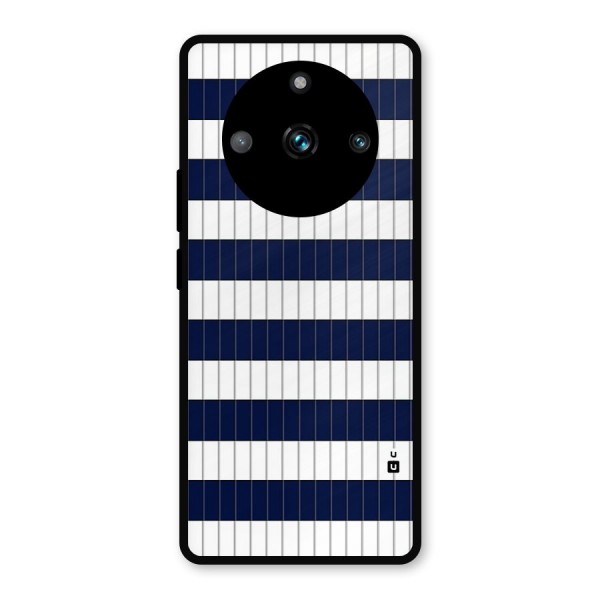 Step Stripes Metal Back Case for Realme 11 Pro Plus