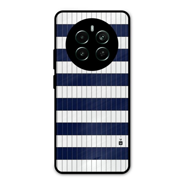 Step Stripes Metal Back Case for Realme 12 Plus