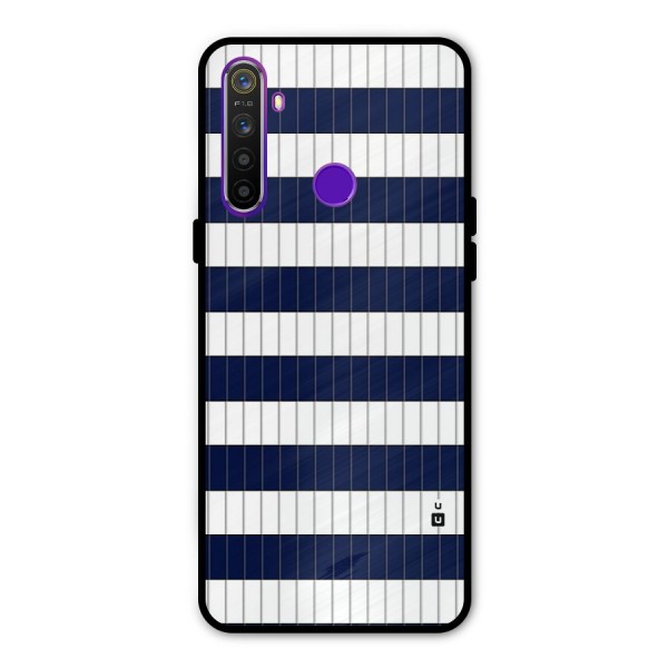 Step Stripes Metal Back Case for Realme 5i