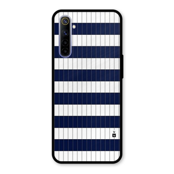 Step Stripes Metal Back Case for Realme 6