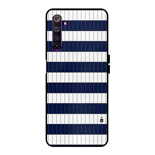 Step Stripes Metal Back Case for Realme 6 Pro