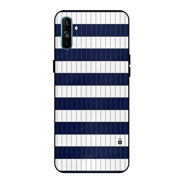 Step Stripes Metal Back Case for Realme C3