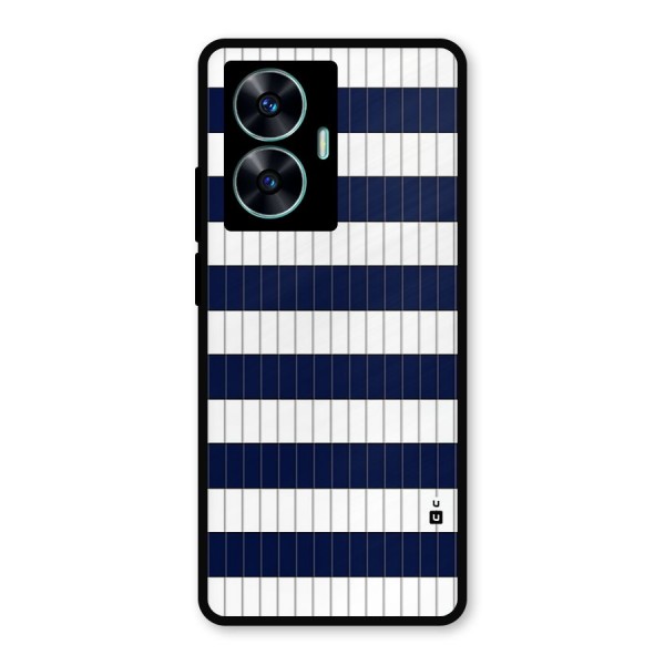 Step Stripes Metal Back Case for Realme C55