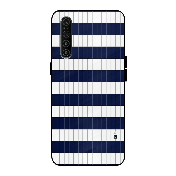 Step Stripes Metal Back Case for Realme XT