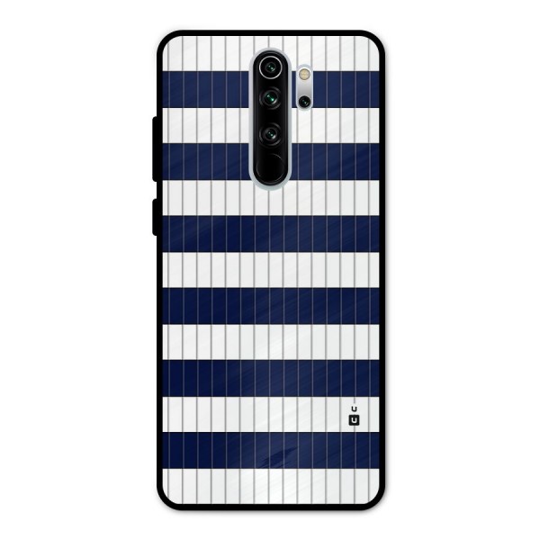 Step Stripes Metal Back Case for Redmi Note 8 Pro