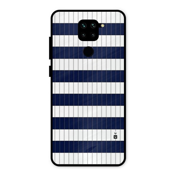 Step Stripes Metal Back Case for Redmi Note 9