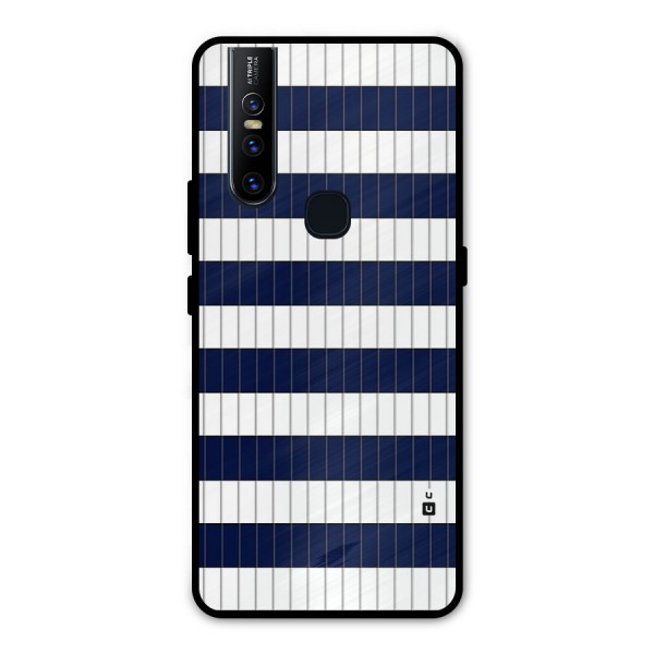 Step Stripes Metal Back Case for Vivo V15