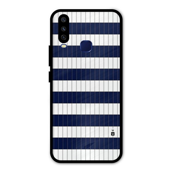 Step Stripes Metal Back Case for Vivo V17