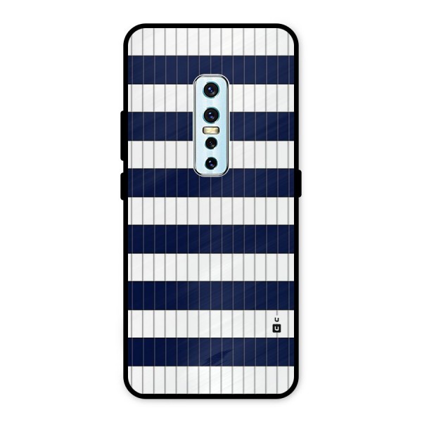 Step Stripes Metal Back Case for Vivo V17 Pro