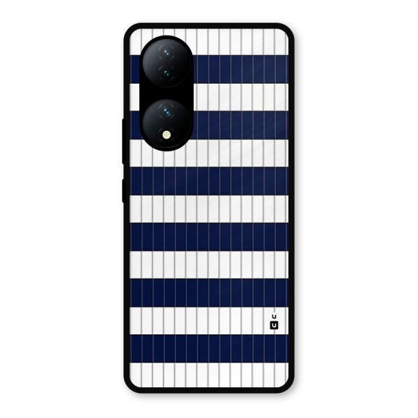 Step Stripes Metal Back Case for Vivo Y100