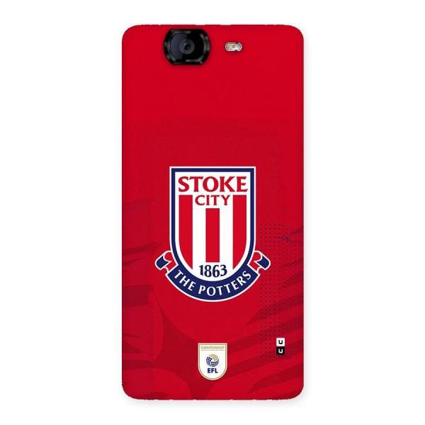 Stoke City Back Case for Canvas Knight A350