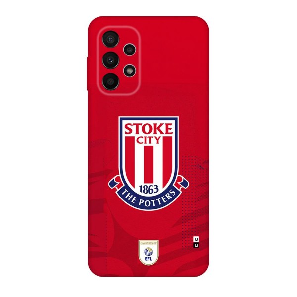 Stoke City Back Case for Galaxy A23