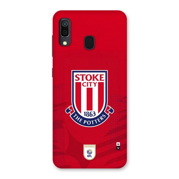 Stoke City Back Case for Galaxy A30