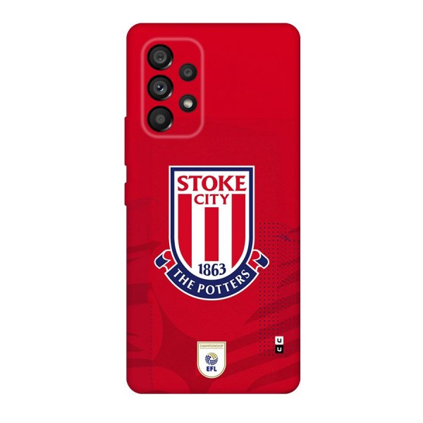 Stoke City Back Case for Galaxy A53 5G