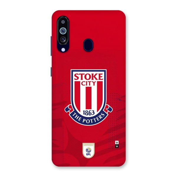 Stoke City Back Case for Galaxy A60