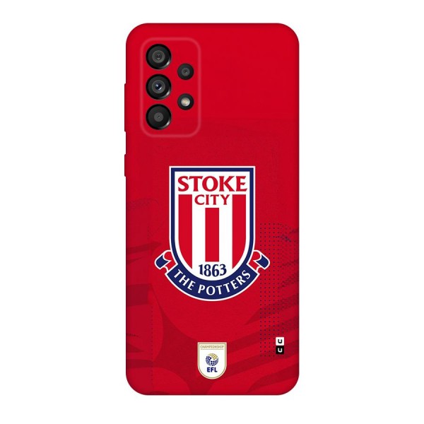 Stoke City Back Case for Galaxy A73 5G