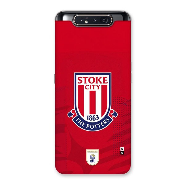 Stoke City Back Case for Galaxy A80