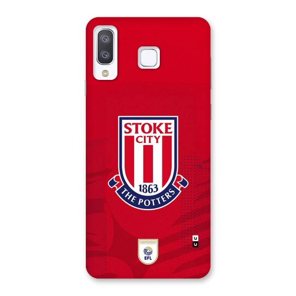 Stoke City Back Case for Galaxy A8 Star