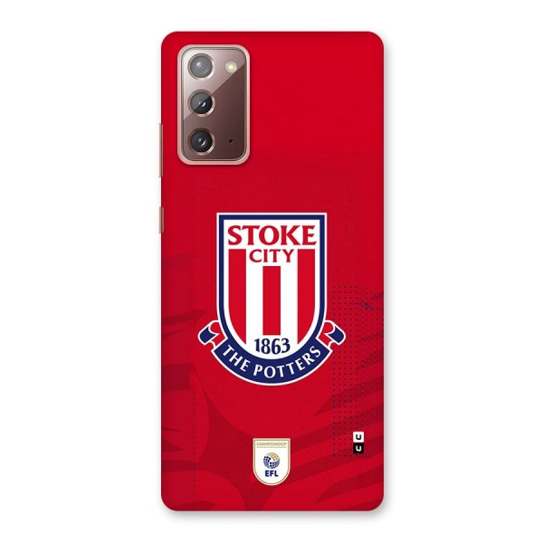 Stoke City Back Case for Galaxy Note 20