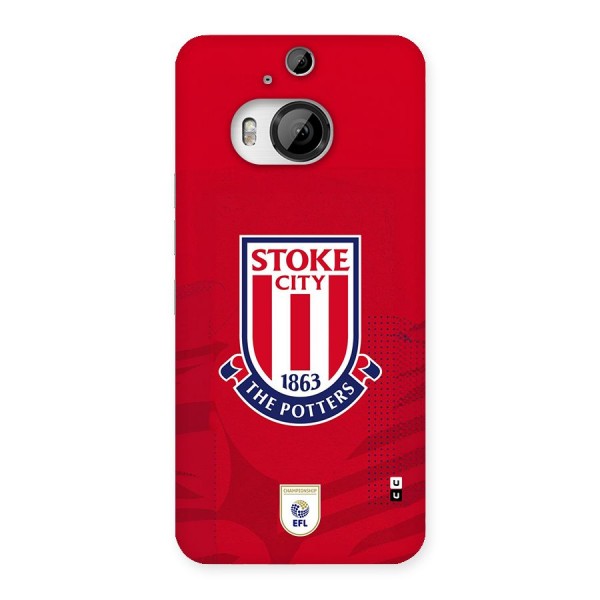 Stoke City Back Case for HTC One M9 Plus